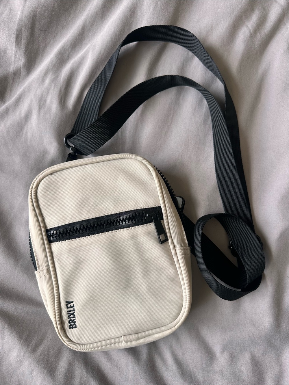 Brixley Cream Crossbody Bag